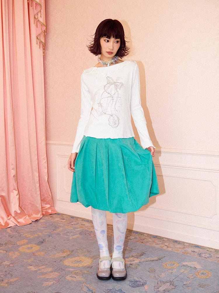 Chemical girl long sleeve t-shirt【s0000011546】