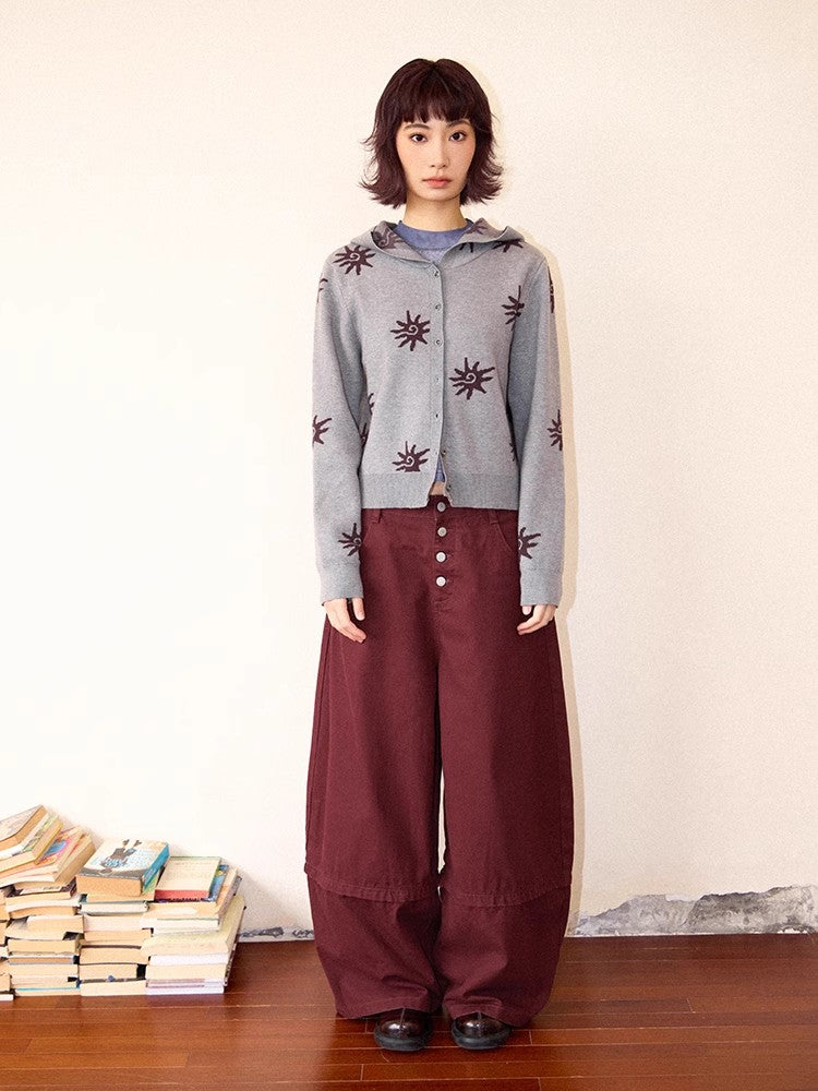 Chemical girl low rise wide leg pants【s0000011549】