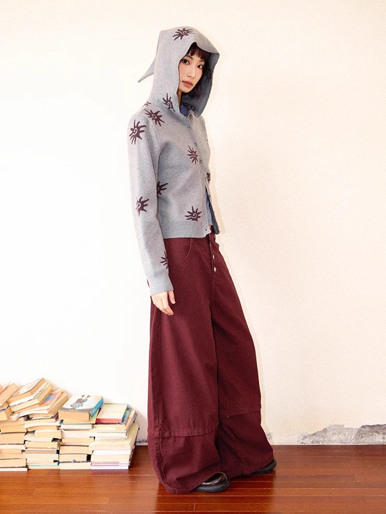 Chemical girl low rise wide leg pants【s0000011549】