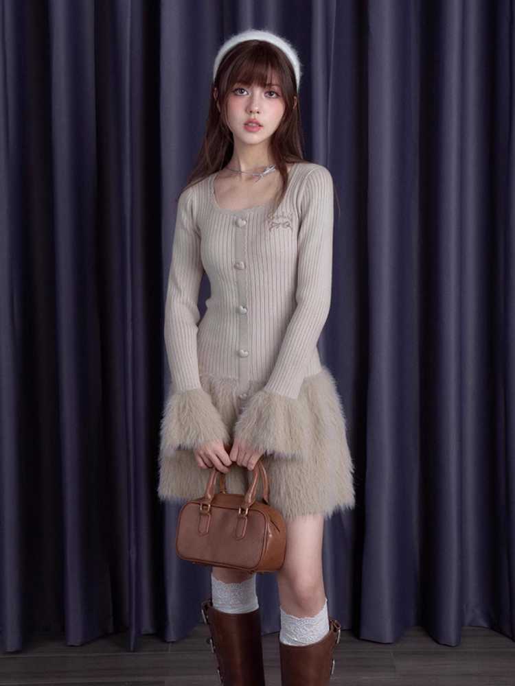 Sweet Knit Dress [S0000010667]