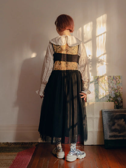 French retro dress【s0000006871】