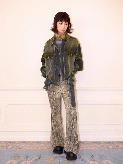 Colorful retro pants【s0000011555】