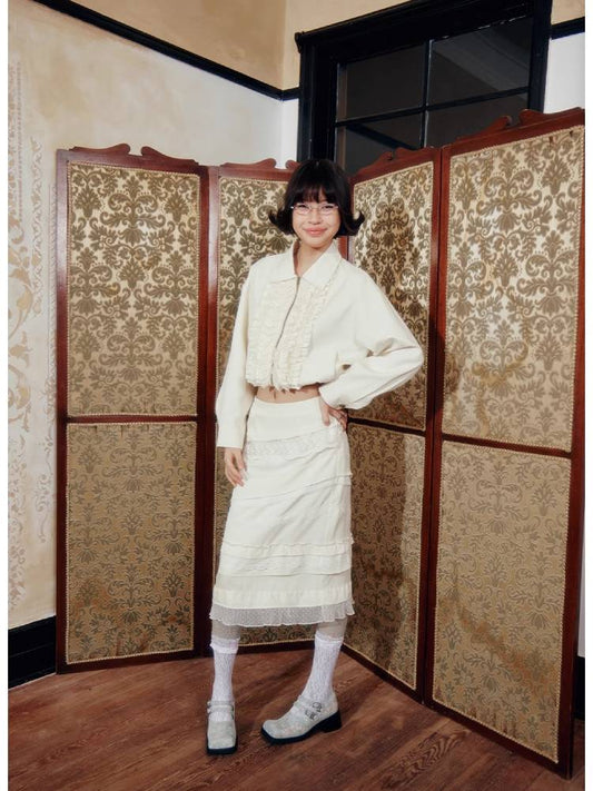 Multilayer cake skirt【s0000008017】