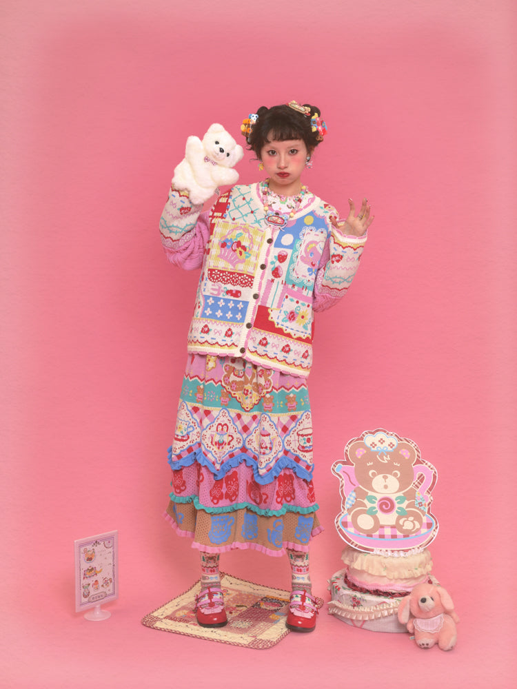 PEPLUM KNIT 가디건 [S0000011330]