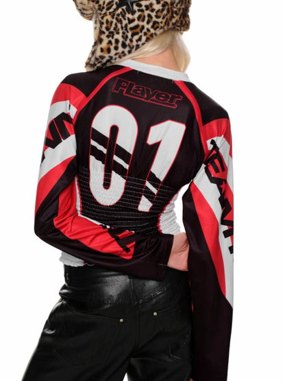 Slim fit long sleeve T-shirt【s0000011407】