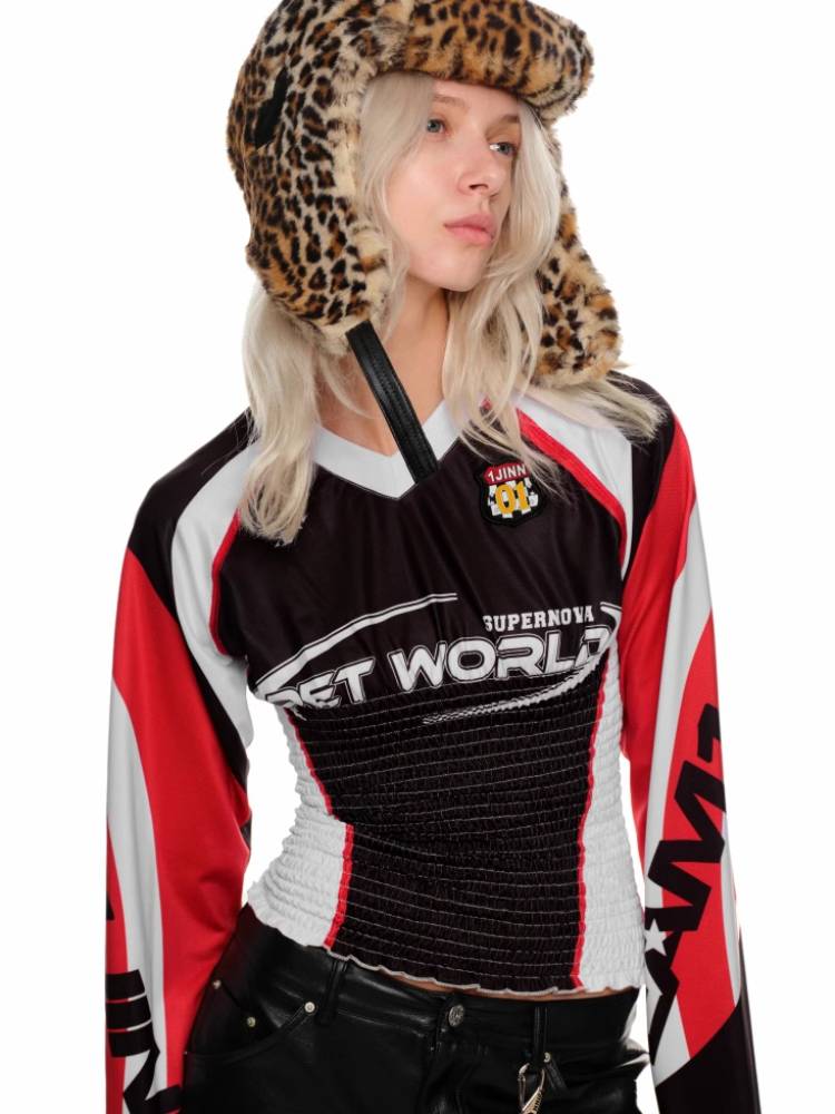 Slim fit long sleeve T-shirt【s0000011407】