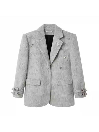 Showder Padded Wool Suit Jacket [S0000010812]