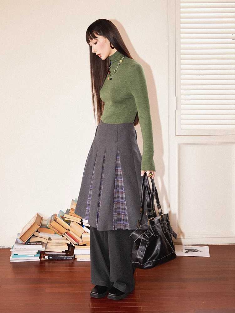 A-LINE PLEATED SKIRT [S0000010708]