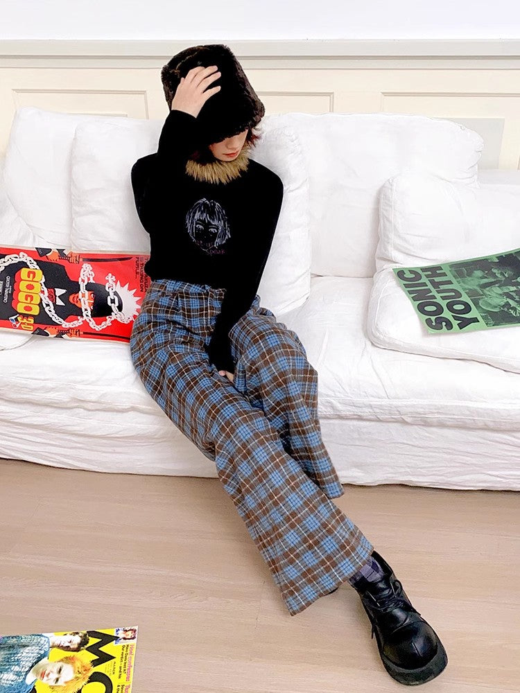 Vintage loose pants【s0000011302】