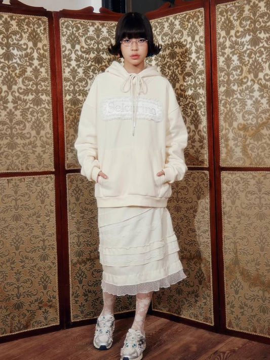 Hooded loose pullover hoodie【s0000008027】