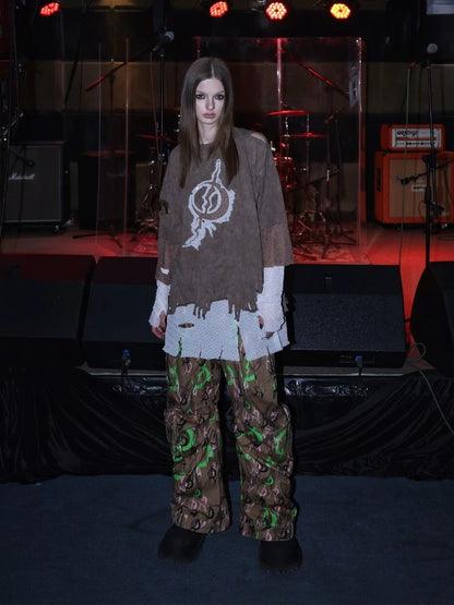 Moon camouflage pants【s0000008704】