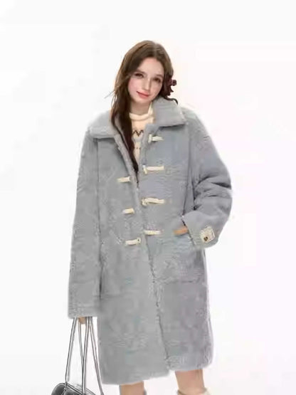 Horn Button Mid-LENGTH COAT [S0000010612]