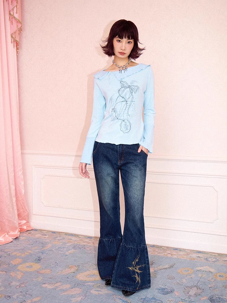 Chemical girl long sleeve t-shirt【s0000011546】