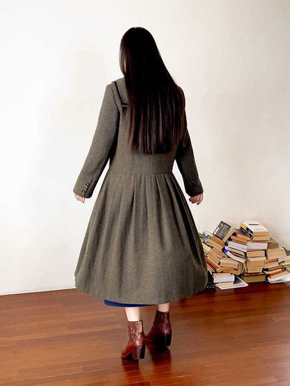 Retro Loose Wool Dress [S0000010706]