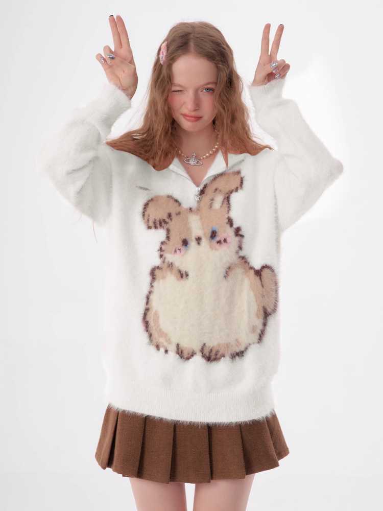 Soft Rabbit Sweater [S0000010145]