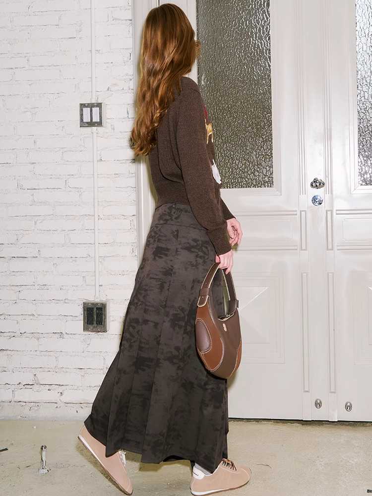 PLEATED LONG SKIRT [S0000010801]