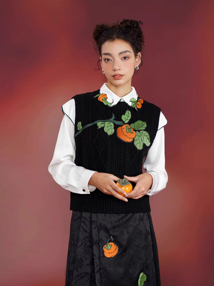 Chinese embroidery retro shirt【s0000006532】