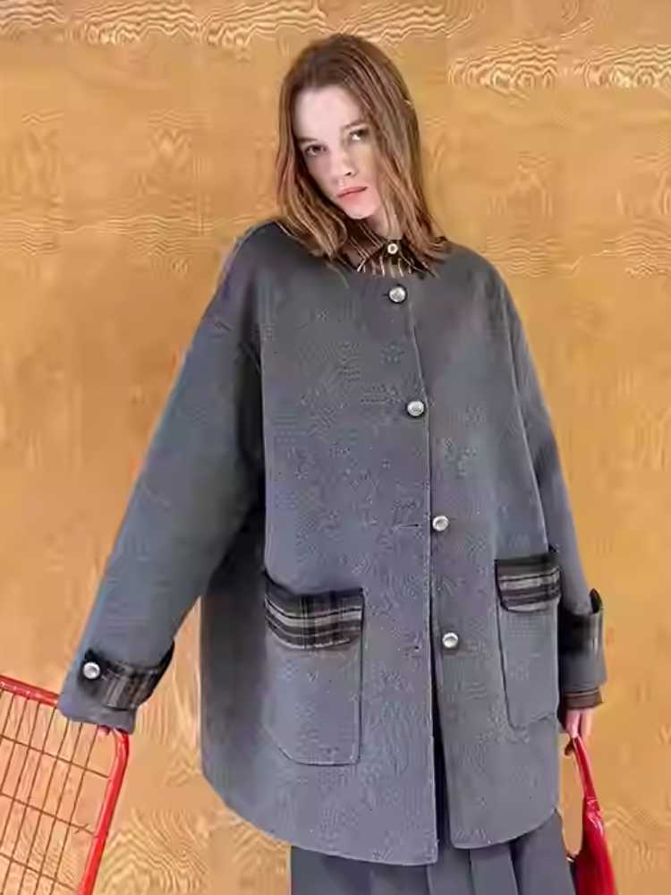 RETRO FASHION WOOL COAT [S0000010815]