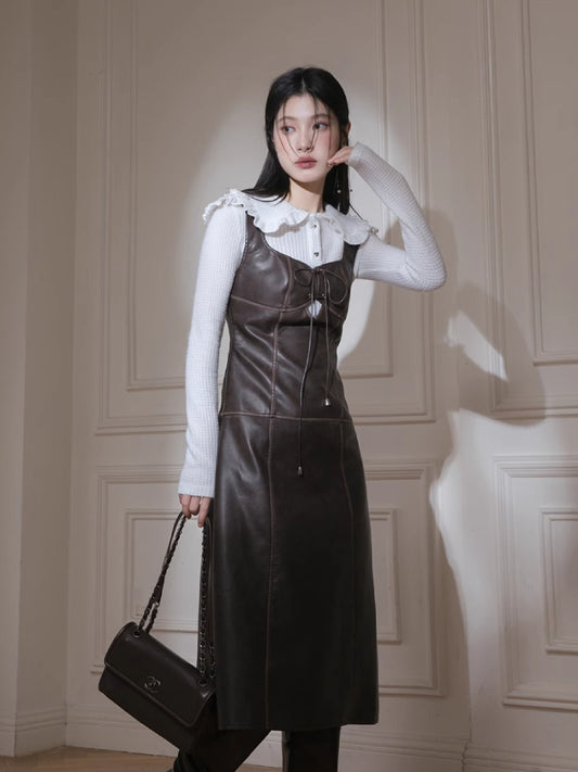 Retro color dress【s0000005836】