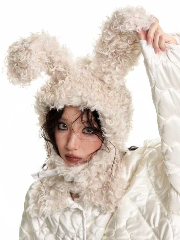 Cute bunny ears plush hat【s0000010562】