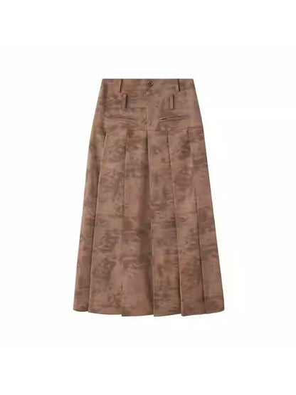 PLEATED LONG SKIRT [S0000010801]