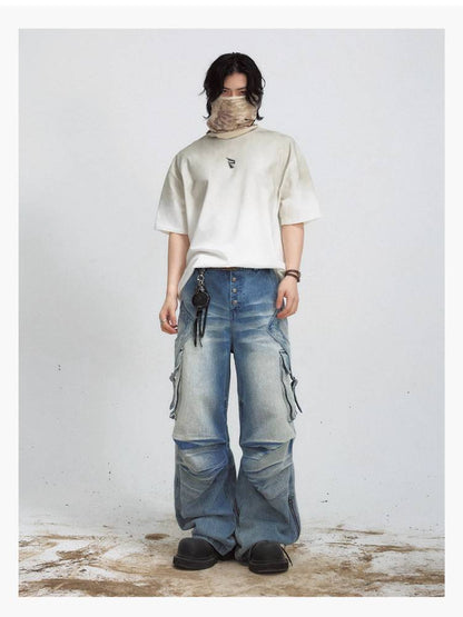 Washed Loose Pants [S0000009199]
