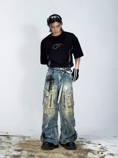 Wide leg jeans【s0000009224】