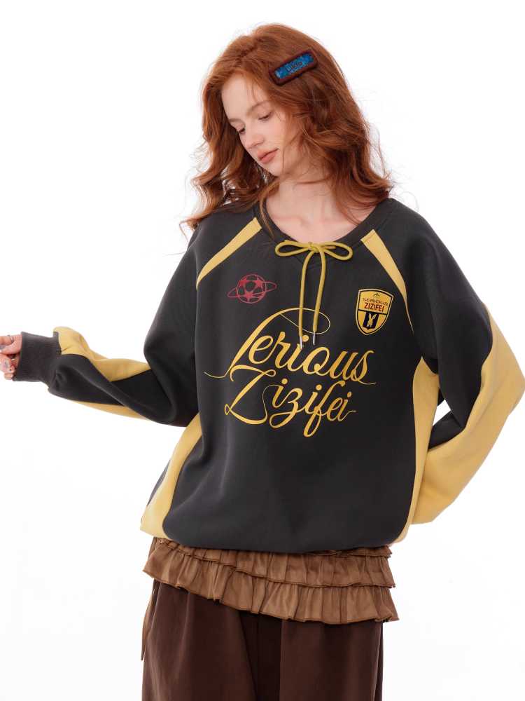 SPORTS STYLE LOOSE SWEATSHIRT [S0000010141]