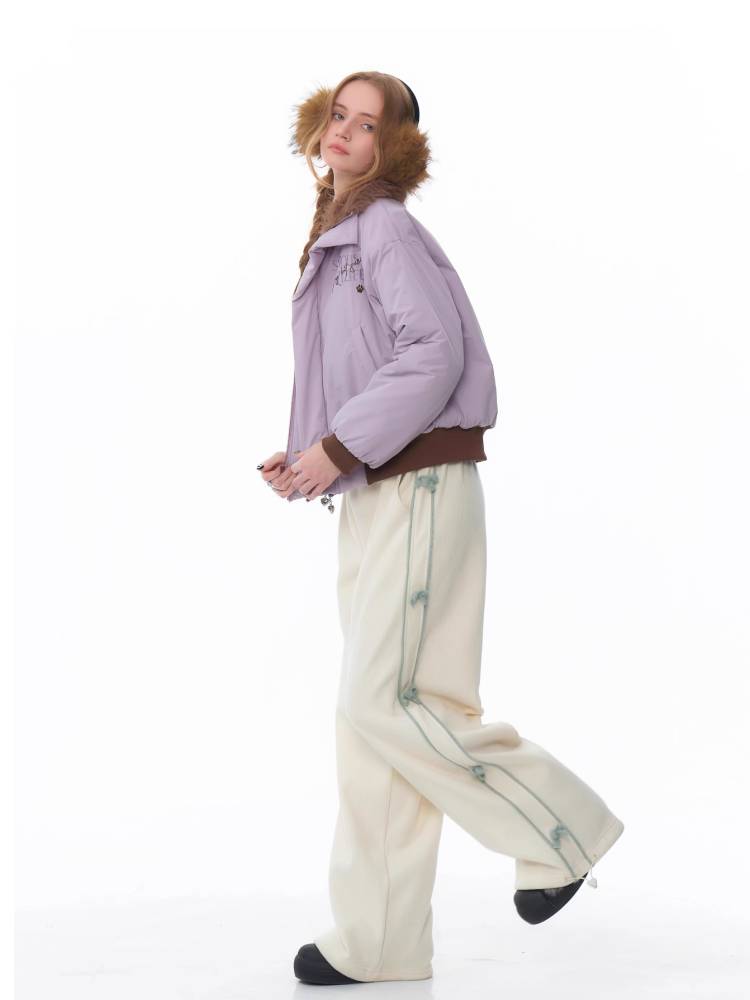 Straight wide leg casual sweatpants【s0000011074】