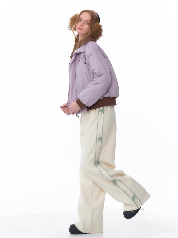 Straight wide leg casual sweatpants【s0000011074】