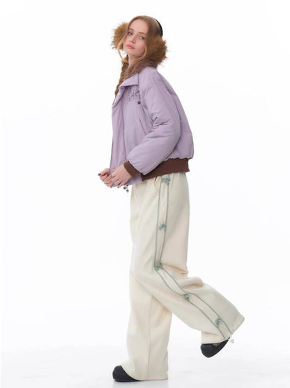 Straight wide leg casual sweatpants【s0000011074】