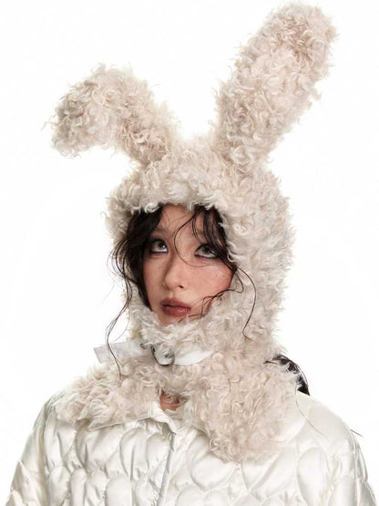 Cute Bunny Ears Plush Hat [S0000010562]