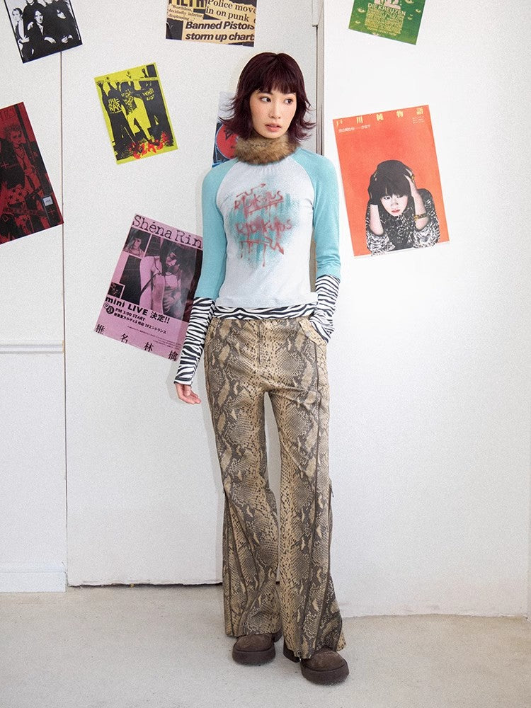 Colorful retro pants【s0000011555】