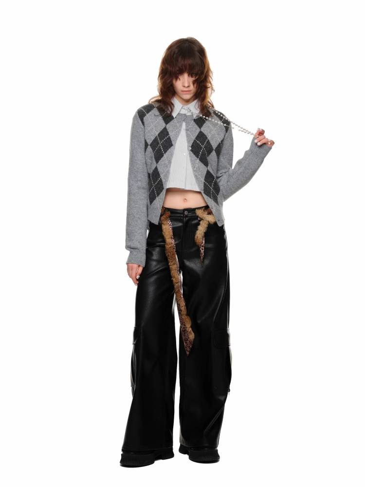 프레피 스타일 니트 가디건 [S0000011373]