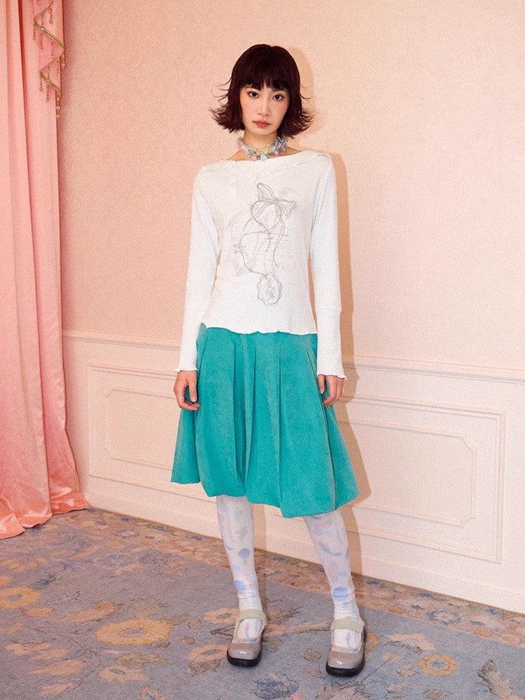 Chemical girl long sleeve t-shirt【s0000011546】