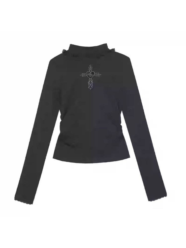 Cross Long Sleeve 티셔츠 [S0000011284]