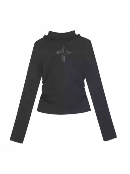 Cross Long Sleeve 티셔츠 [S0000011284]