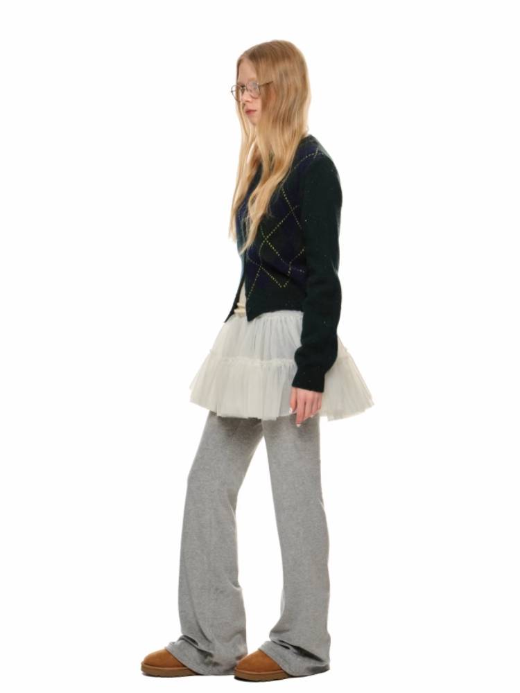 프레피 스타일 니트 가디건 [S0000011373]