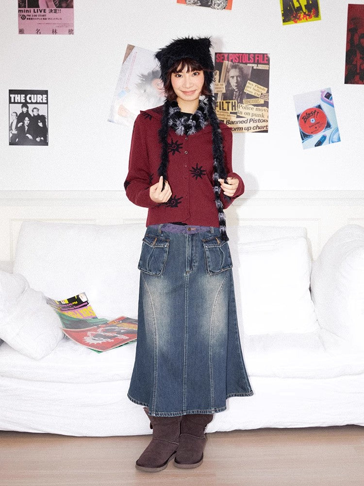 후드 니트 가디건 [S0000011305]