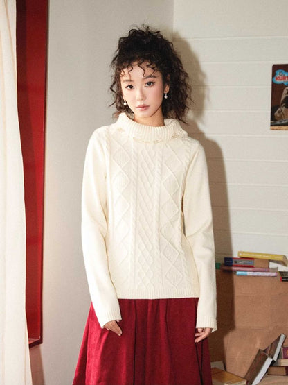 Turtleneck Loose Sweater [S0000010707]