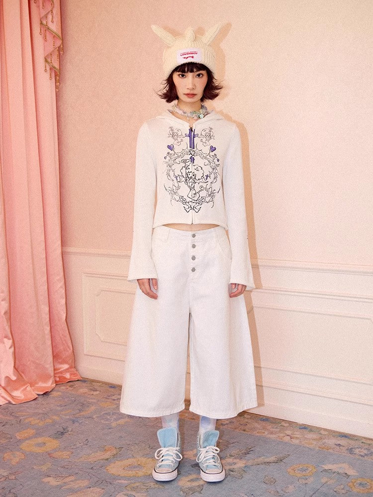 Chemical girl low rise wide leg pants【s0000011549】