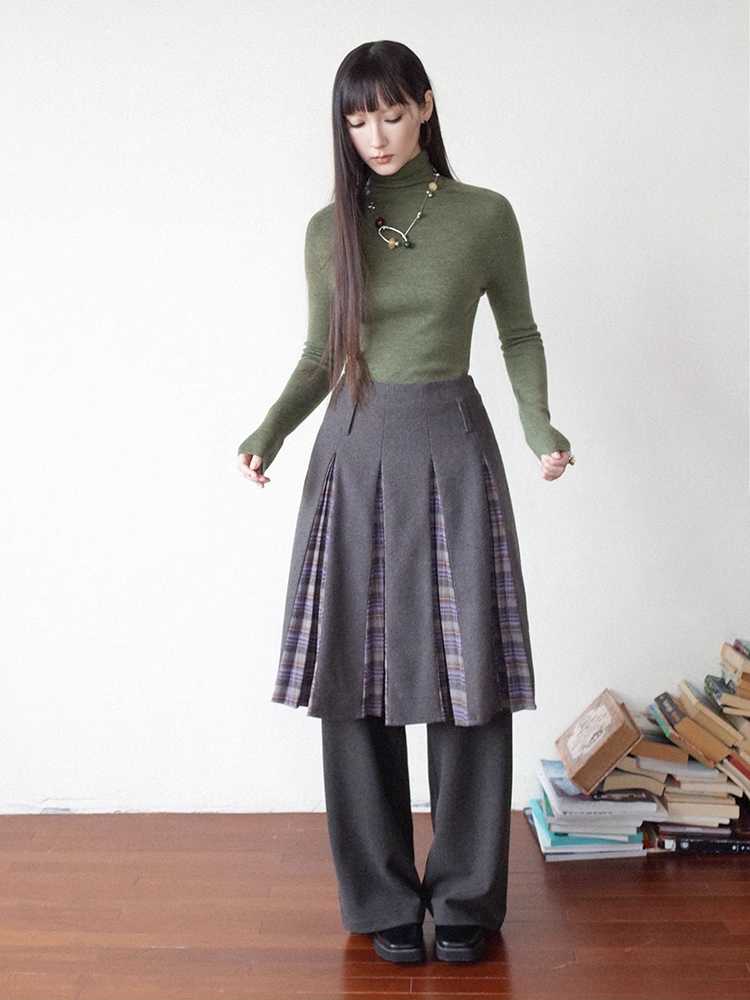 A-LINE PLEATED SKIRT [S0000010708]