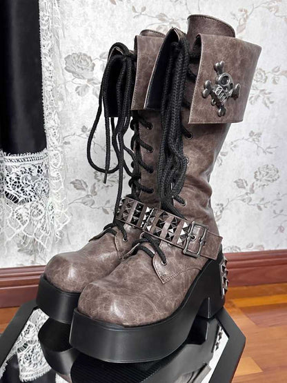 Platform Night Boots [S0000010247]