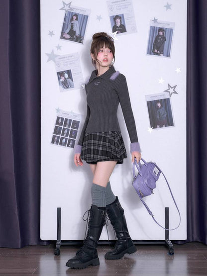 Thin slim fit sweater【s0000011653】