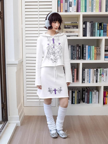 A-line knit skirt【s0000011121】