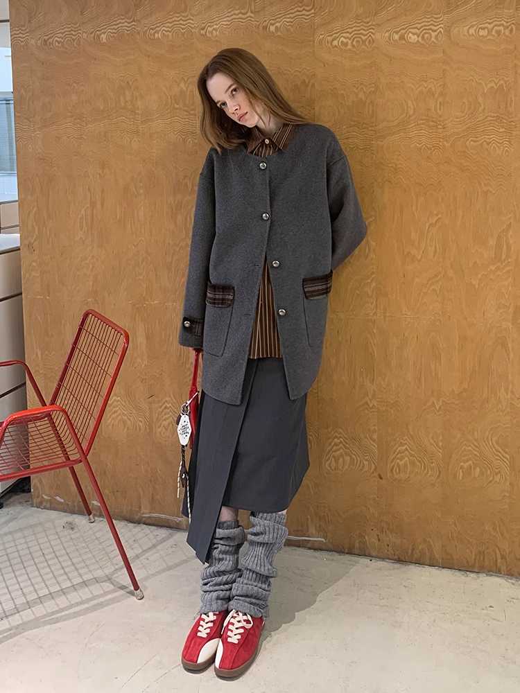 RETRO FASHION WOOL COAT [S0000010815]