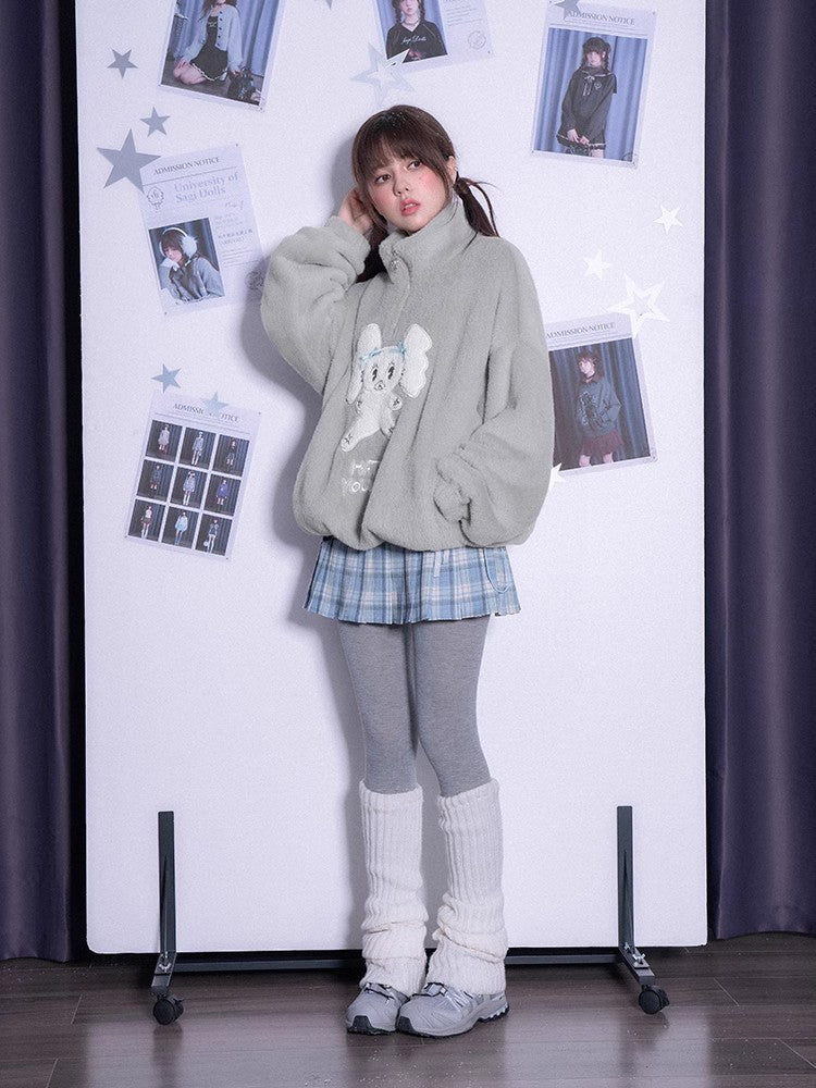 Puppy loose sweater【s0000011093】