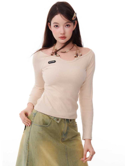 Long Sleeve Knit Shirt [S0000010187]