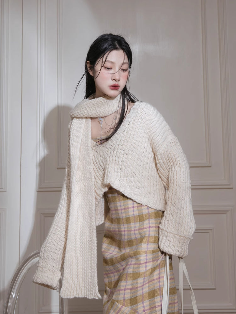 Vintage Wool Plaid Dress Suits【s0000005849】