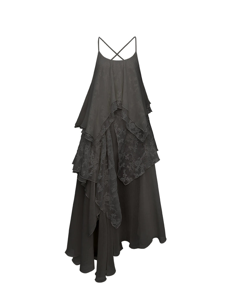 Lace Suspender Skirt [S0000009239]